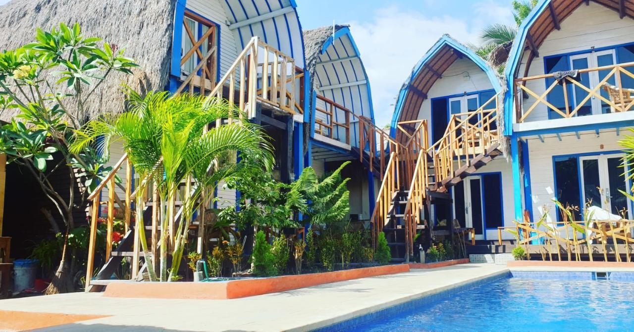 Tropical House Bungalows Gili Trawangan Exterior photo