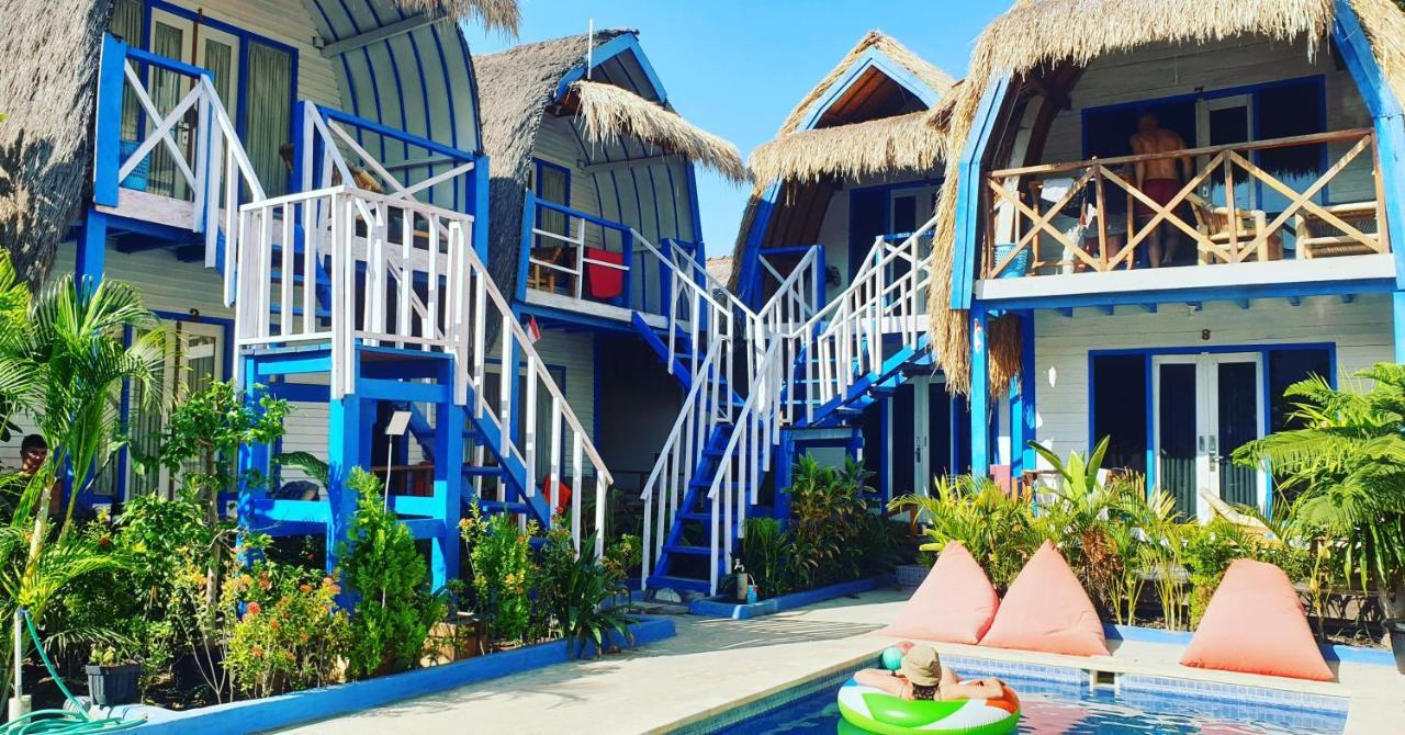 Tropical House Bungalows Gili Trawangan Exterior photo